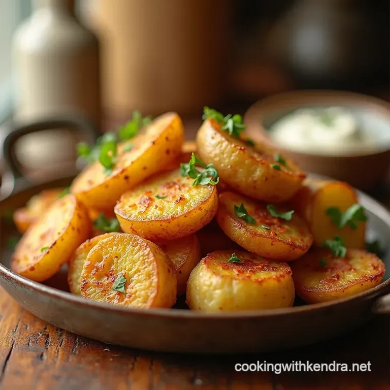 The Speedy Spud Ultimate Crispy Skin Air Fryer Baked Potatoes presentation