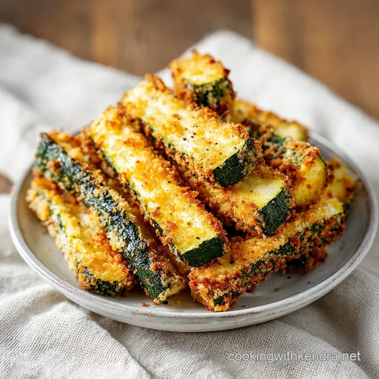 Air Fryer Zucchini Fries: Shatteringly Crispy