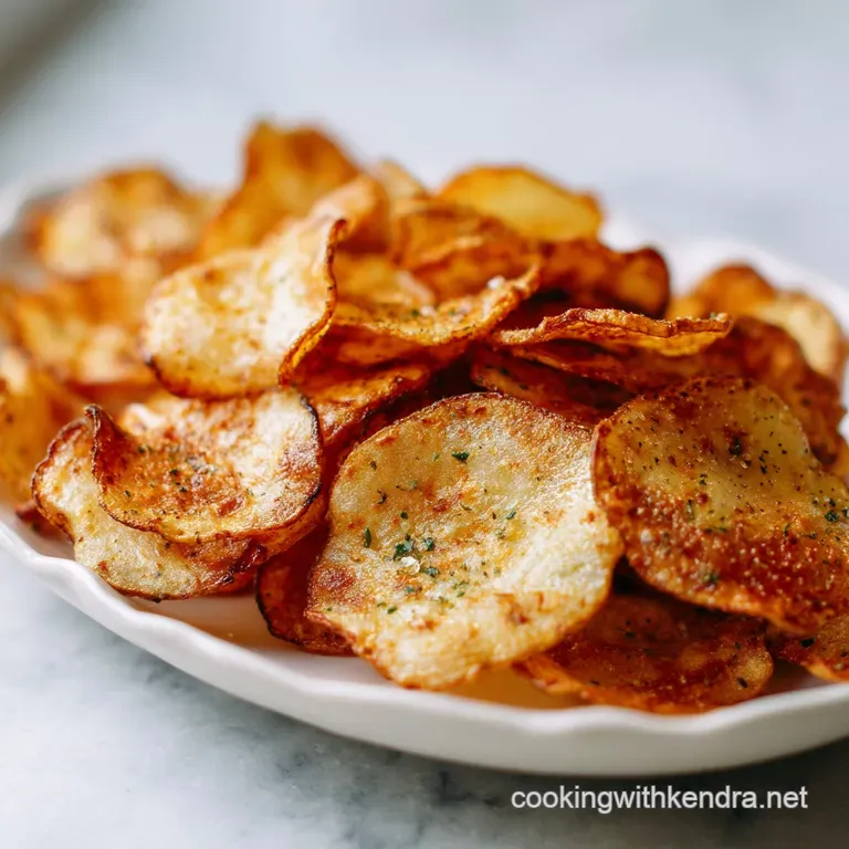 Baked Potato Chips: Oven-Baked for True Crunch presentation