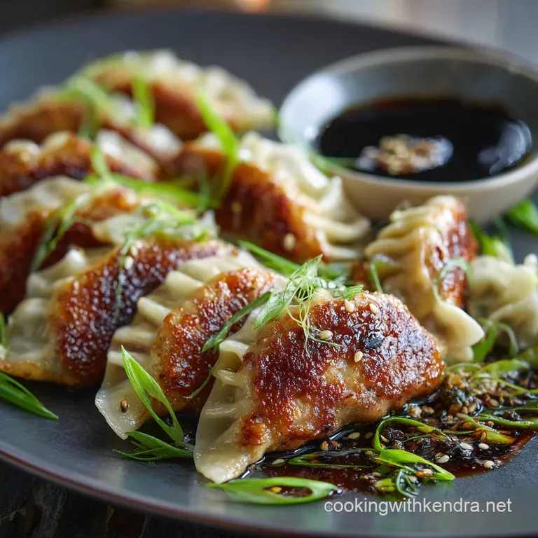 Classic Pork Potstickers: Ultimate Crispy Bottom and Juicy Filling