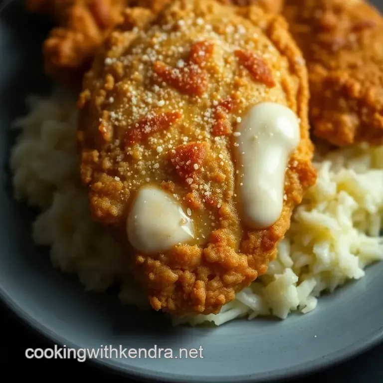 Crispy Fried Chicken Breast: The Perfect Frying Time Revealed presentation