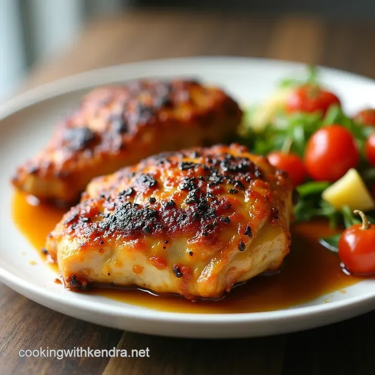 Crispy Juicy Baked Chicken Thighs