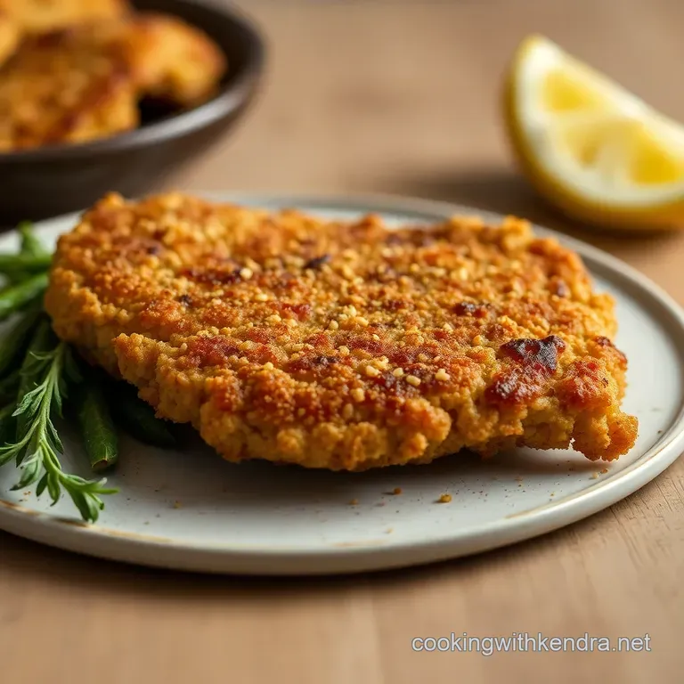 Crispy Matzo Meal Crusted Chicken Cutlets