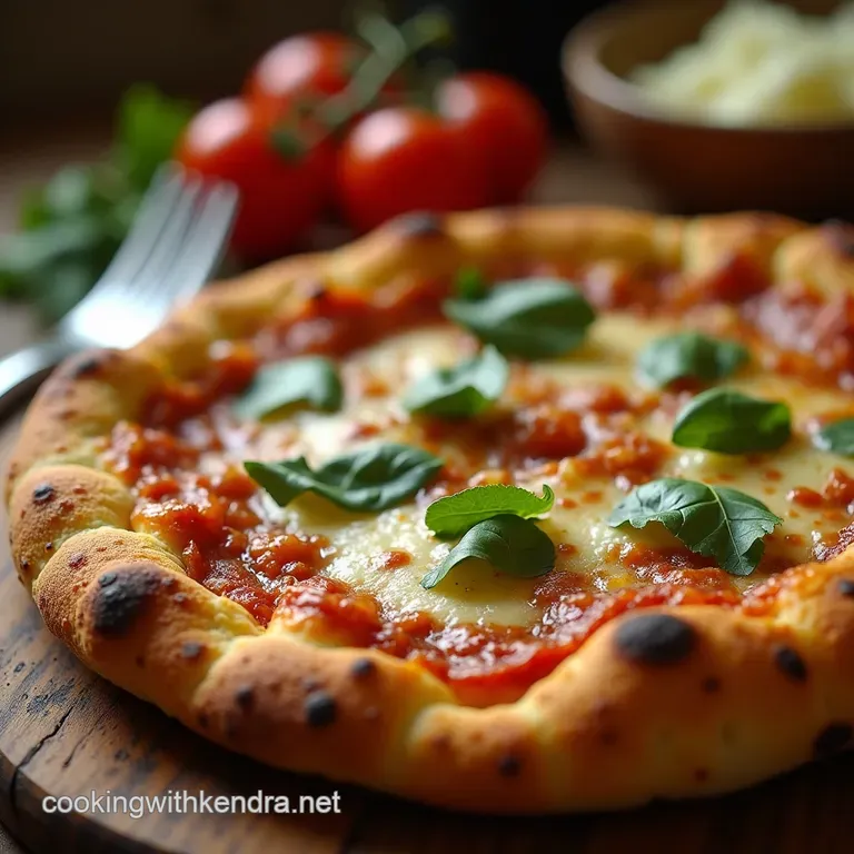 The Chefs Ultimate Crispy Mexican Pizza presentation