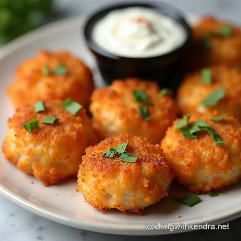 Crispy Salmon Bites with LemonDill Aioli