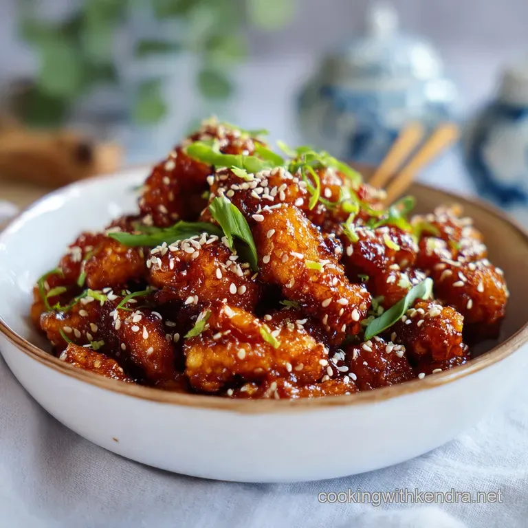 Sesame Chicken: Crispy and Velvety