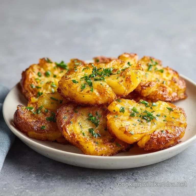 Smashed Potatoes: Crispy and Soft