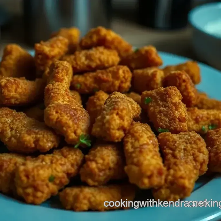 Crispy Spicy Chicken Strips with a Kick