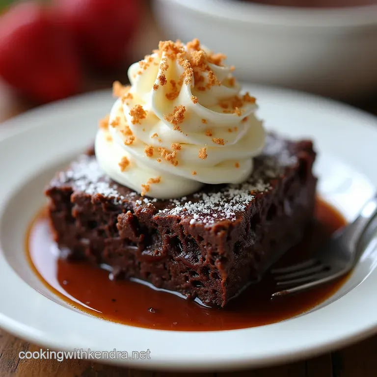 The Set It Forget It Crock Pot Hot Fudge Sundae Cake Gooey Chocolatey Perfection