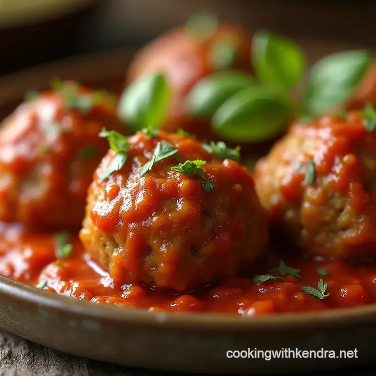 The Ultimate Slow Cooker Party Meatballs Setandforget Comfort Food presentation