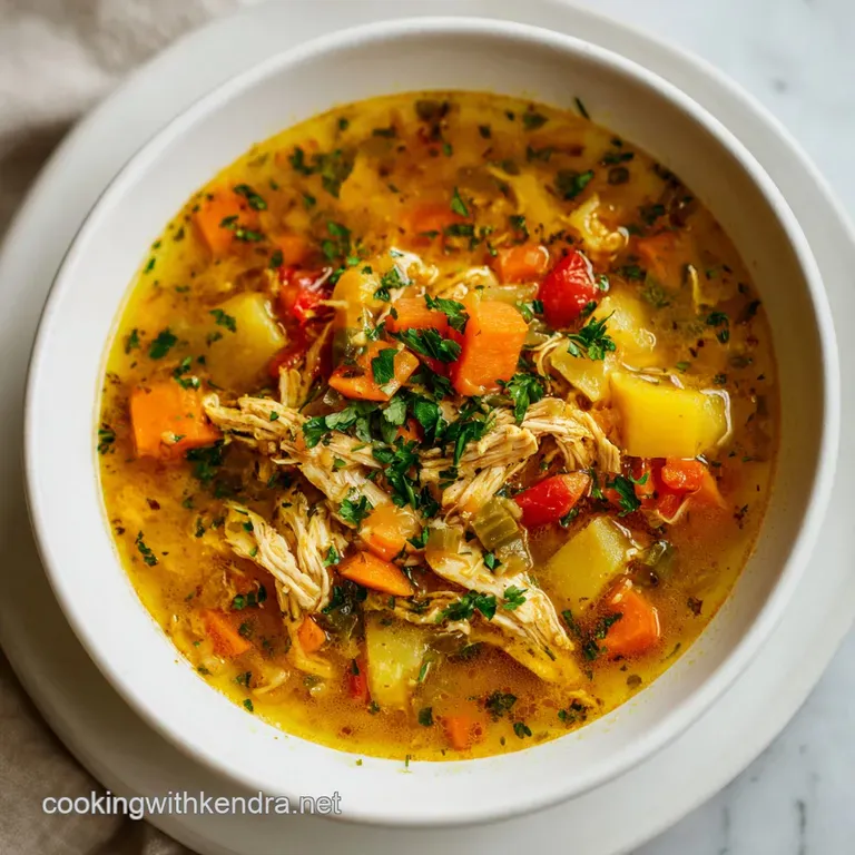 Crockpot Soup Recipe with Chicken and Vegetables