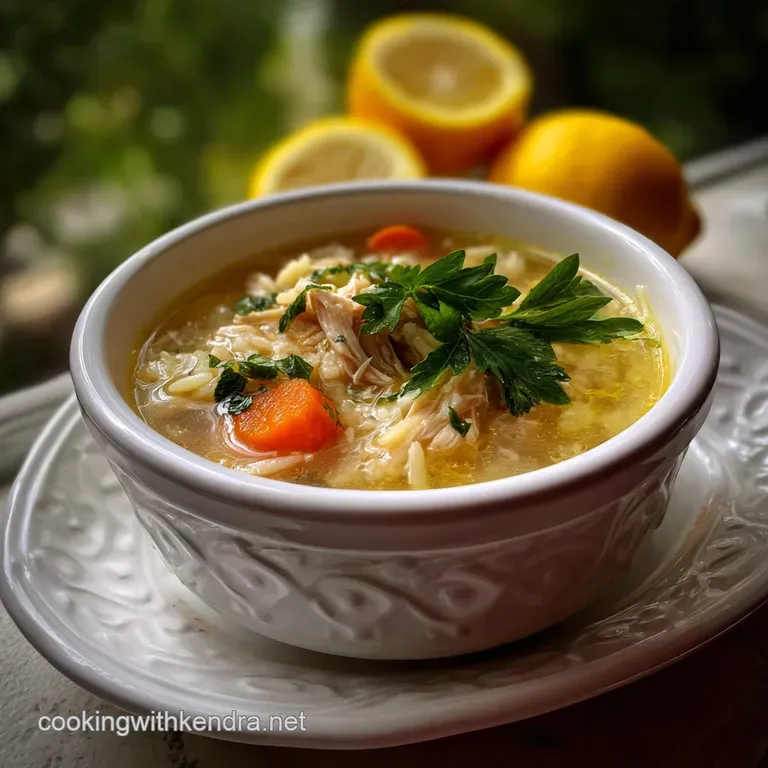 The Ultimate Crockpot Lemon Chicken Soup