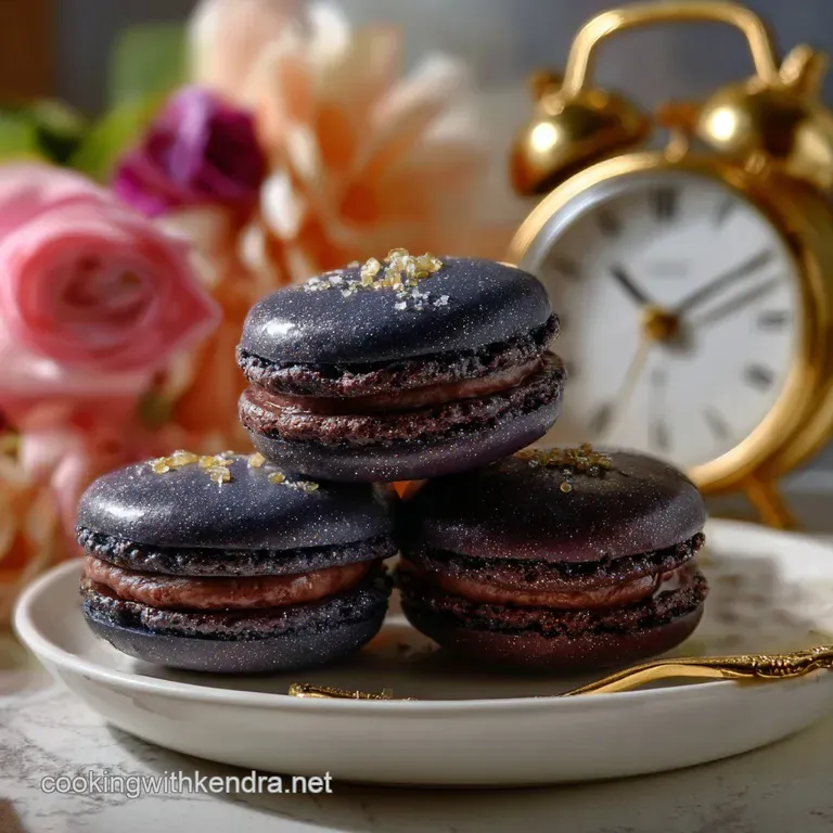 Elegant arrangement of effervescent truffles, showcasing a spectrum of colors, glistening with delicate sugar crystals, on...