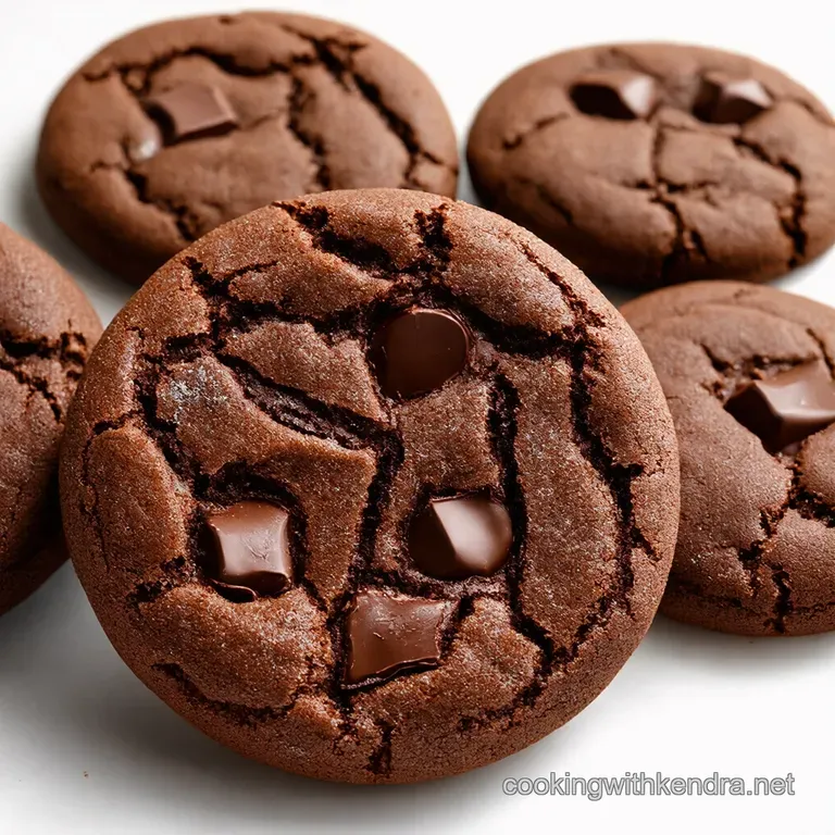 Dark Chocolate Brown Sugar Cookies Decadent Chewy Delights
