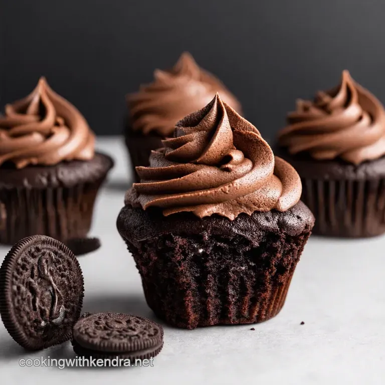 Death by Chocolate Oreo Cupcakes