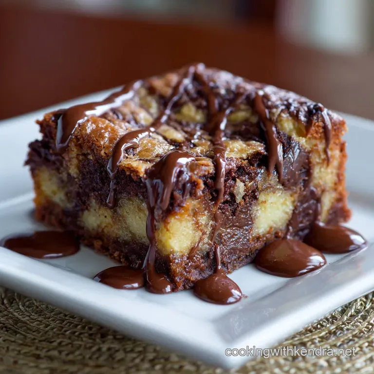 The Duchess of Goo Chocolate Marble Gooey Butter Cake