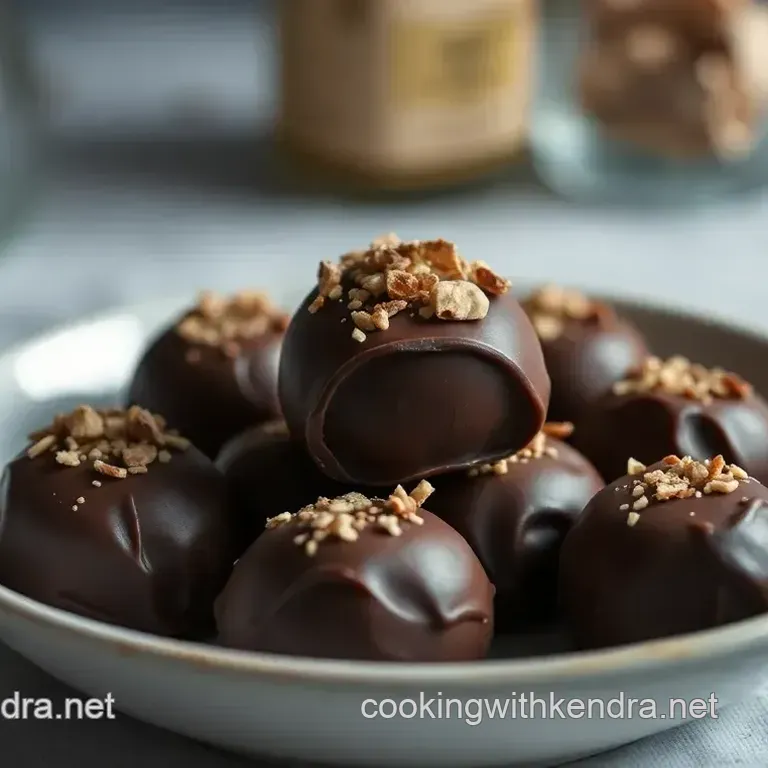 Decadent Chocolate Truffle Candy with Truffle Oil - A Family Delight