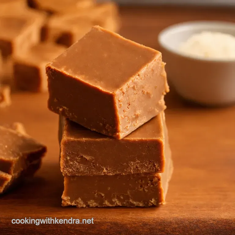 Decadent Maple Fudge a Taste of Canadian Autumn presentation