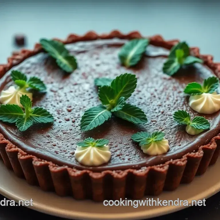 Decadent Rumple Minze Chocolate Mint Tart: A Festive Favorite!
