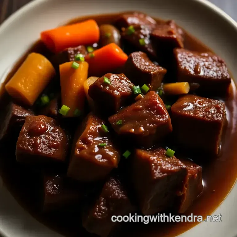 Deeply Delicious Demi-Glace presentation