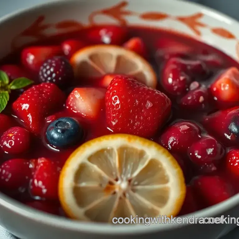 Delectable Berry Compote: A Sweet Symphony in a Jar