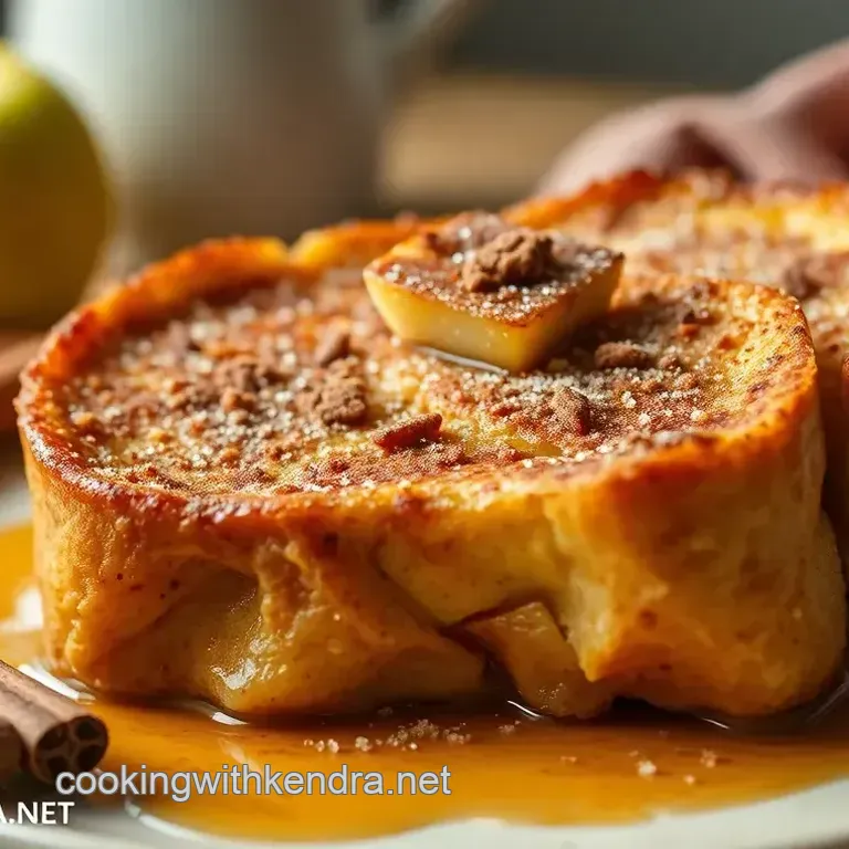 Delicious Bake Apple Cinnamon French Toast Delight