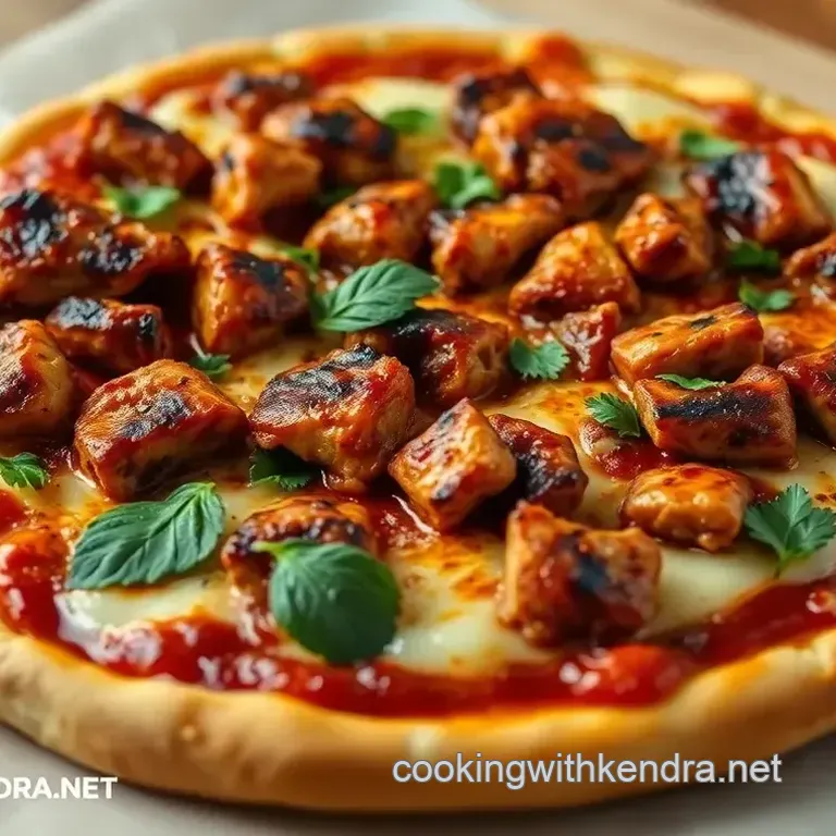 Sweet & Saucy BBQ Chicken Pizza