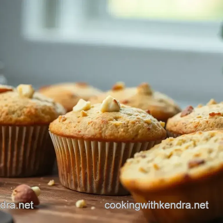 Savory Turkey Muffins with a Fresh Waldorf Twist