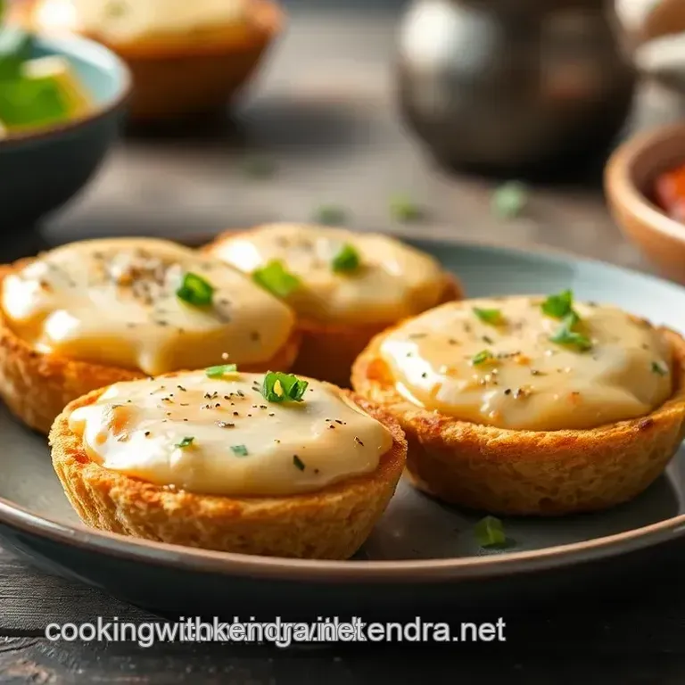 Cheesy & Savory Bake Tuna Melt Bites