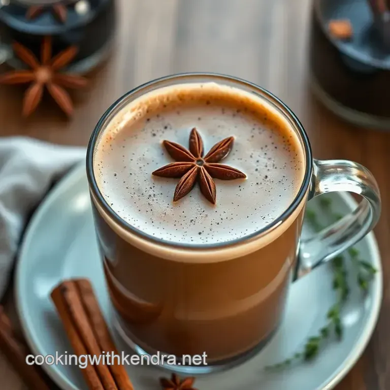 Dirty Chai Latte: a Spiced Espresso Delight presentation