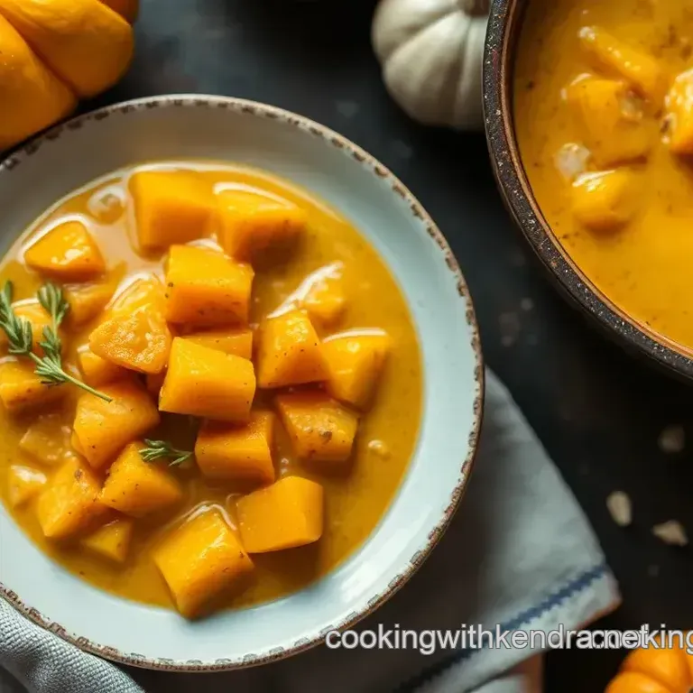 Discover Tökfőzelék: Creamy Hungarian Pumpkin Stew