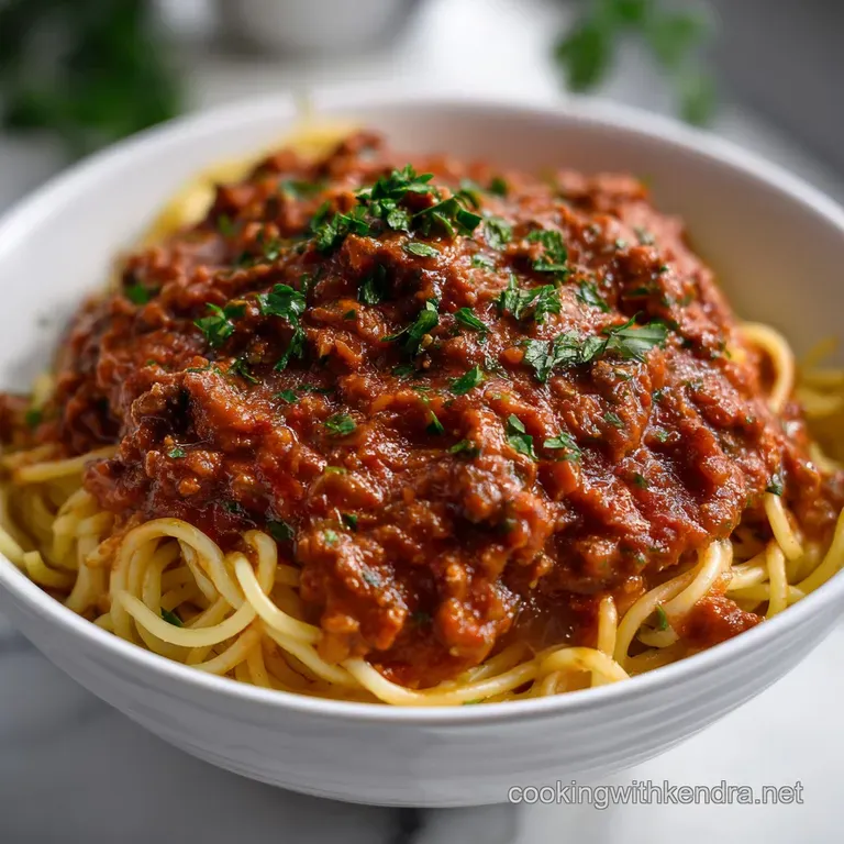 The Ultimate Dump and Go Crockpot Spaghetti Sauce Slow Cooker S presentation