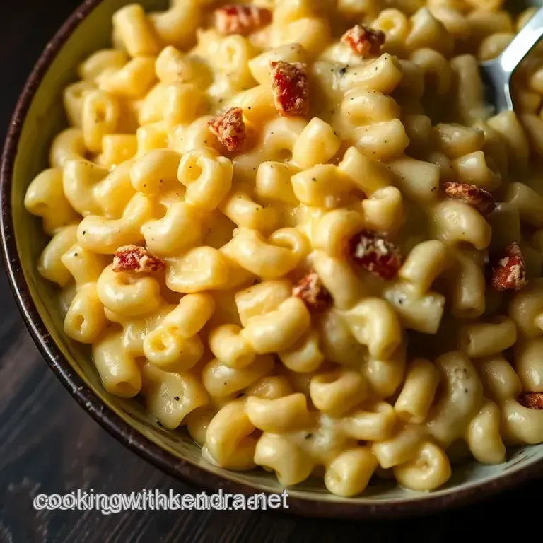 Dungeness Crab Mac & Cheese with Garlic Bread Crumbs presentation
