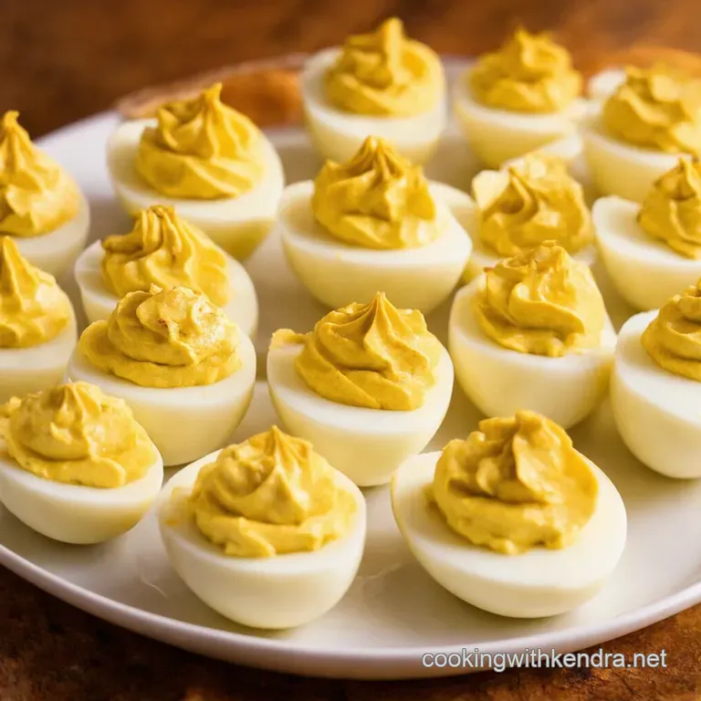 Easter Deviled Eggs presentation