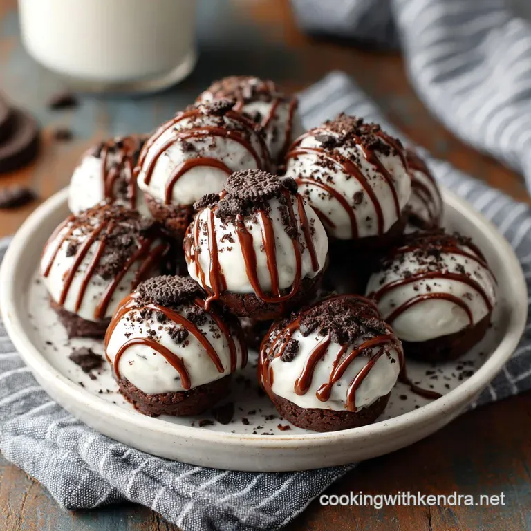 The Ultimate 3Ingredient NoBake Oreo Cookie Balls Truffles
