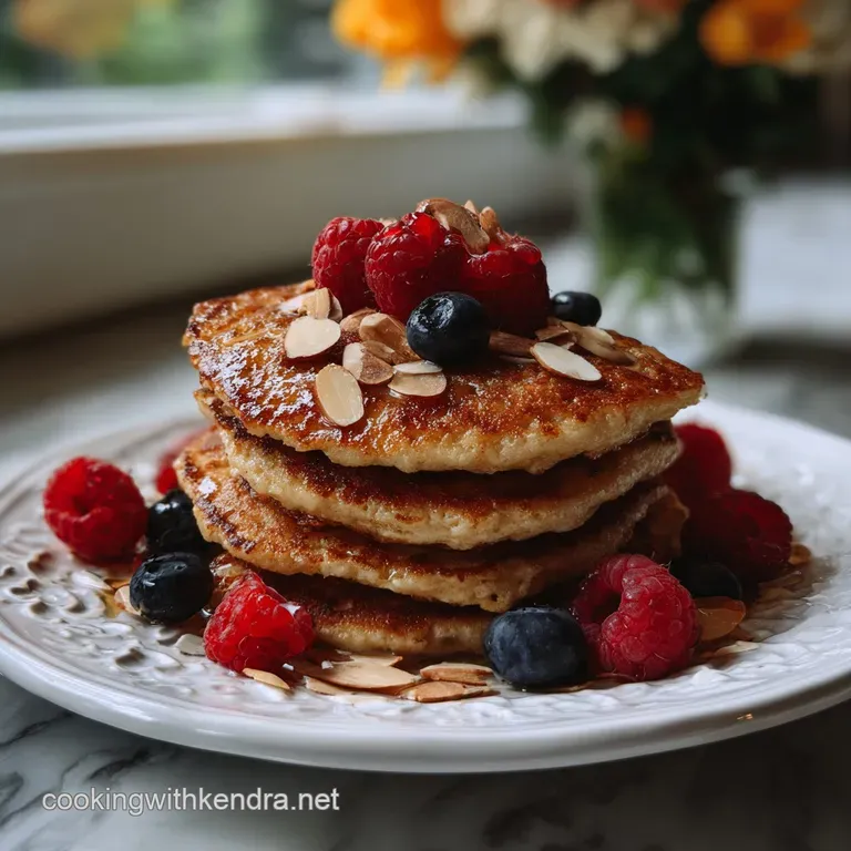 Easy Almond Flour Pancakes Healthy Glutenfree: 10-Minute Prep presentation