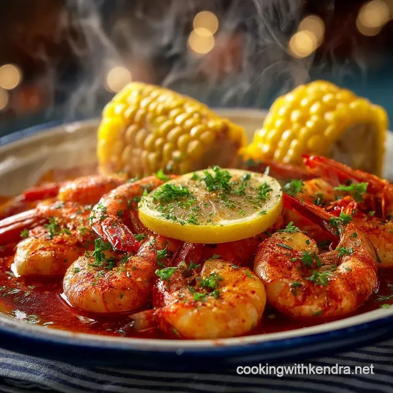 Boiled Shrimp: Perfectly Seasoned in Minutes presentation