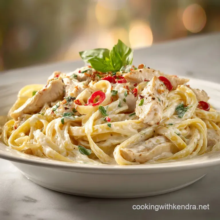 Easy Chicken Alfredo Pasta