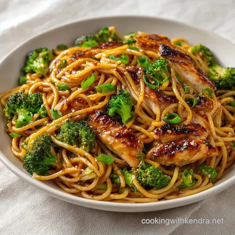 Easy Chinese Pasta Dish: Garlic-Soy Spaghetti