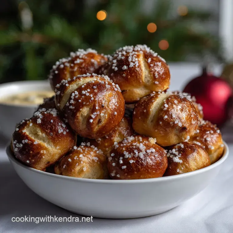Elegant plate featuring a stack of pretzel treats, the dark chocolate and colorful candies creating a visually appealing h...