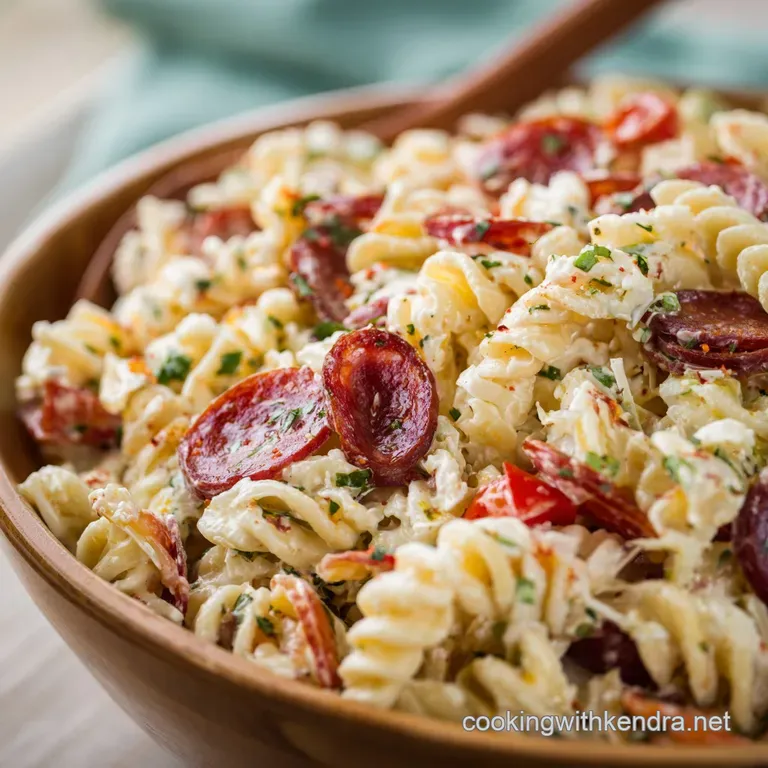 Pepperoni Pizza Pasta Salad The CrowdPleasing Picnic Favourite