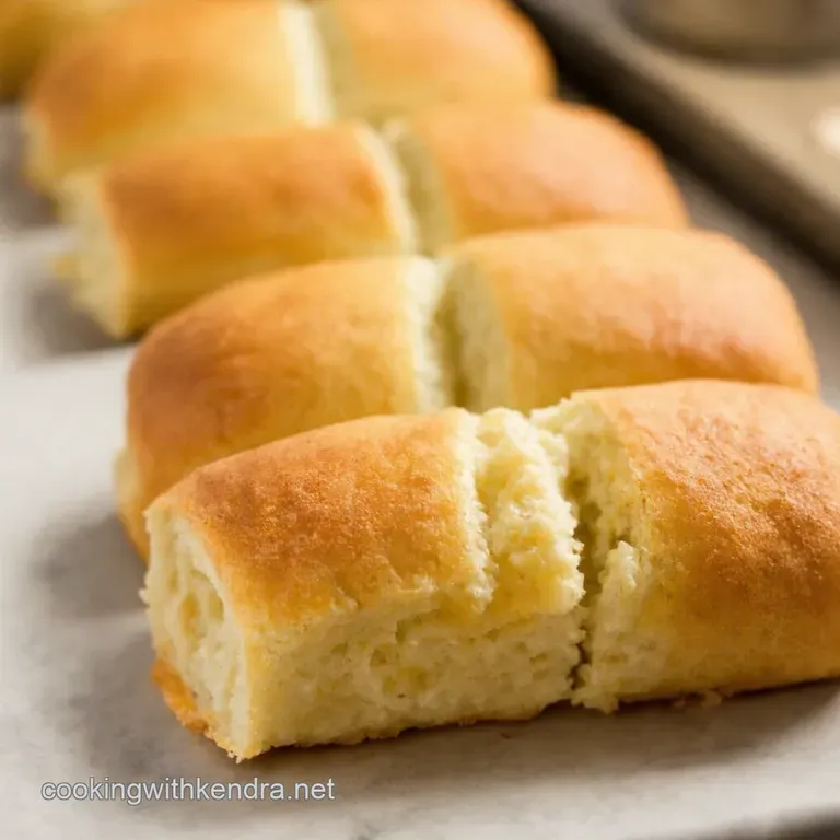 Easy Cottage Cheese Rolls presentation