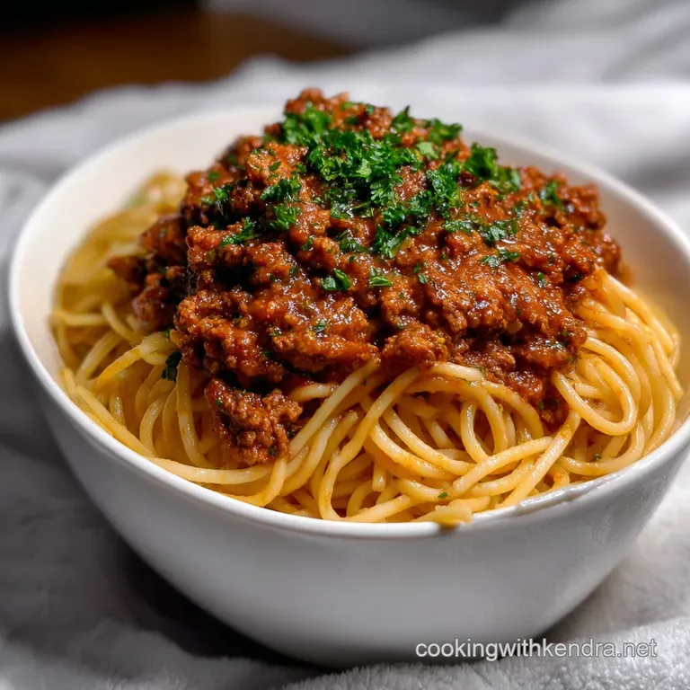 Slow Cooker Spaghetti Meat Sauce Easy Crockpot Spa: Rich Ragu