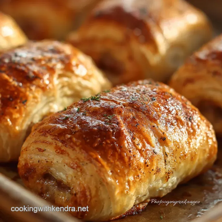 Easy Game Day Food: The Goal-Scoring Pub-Style Cheesy Sausage Rolls