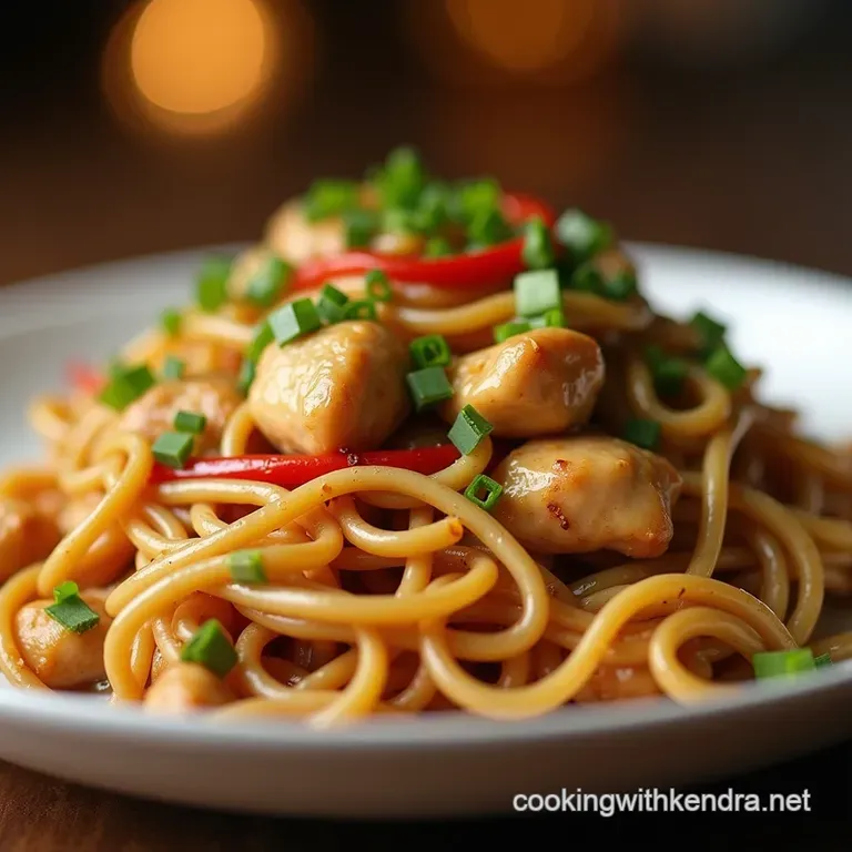 Proper Homemade Chicken Chow Mein Faster Than Delivery presentation