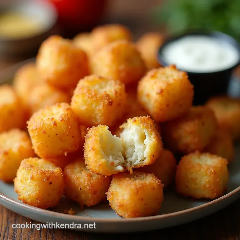 Easy Homemade Tater Tots presentation