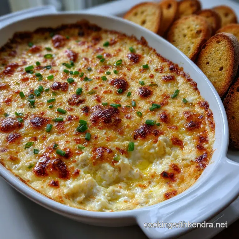 Crab Dip: the Best Hot Baked Chesapeake Style Recipe presentation