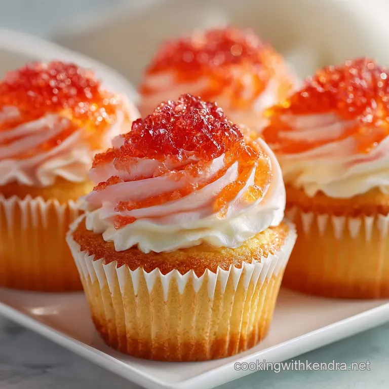 The Rainbow Riot Brilliant Jello Poke Cupcakes