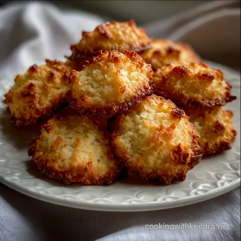 Easy Keto Coconut Flour Cookies Low: Velvety Texture presentation