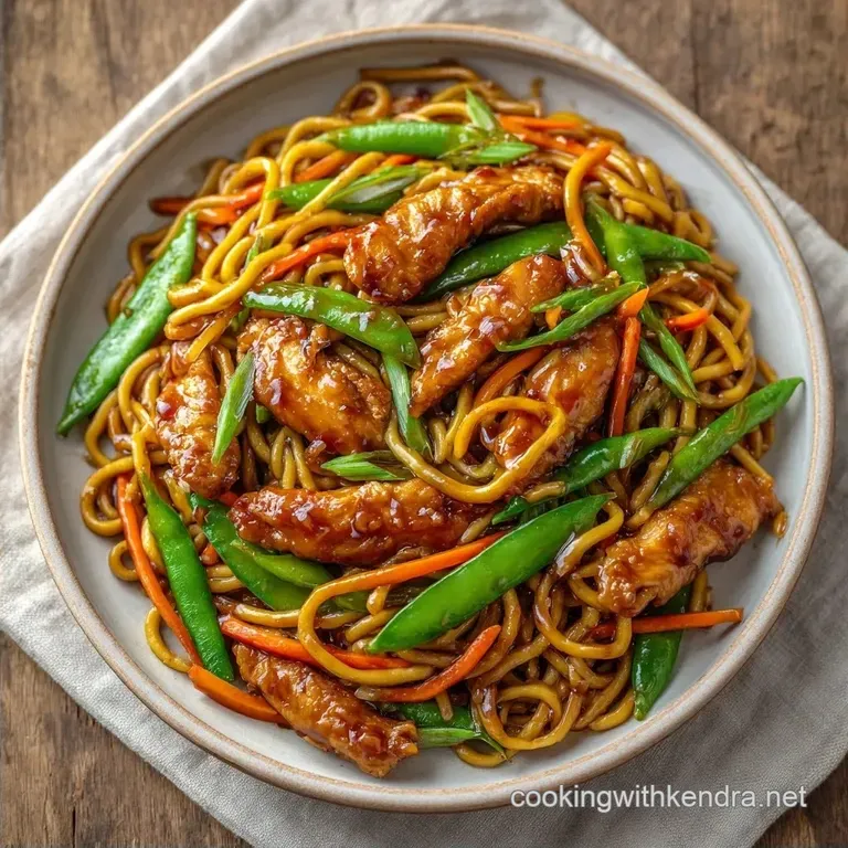 Easy Noodle Dinner Recipe: Pan-Seared Chicken